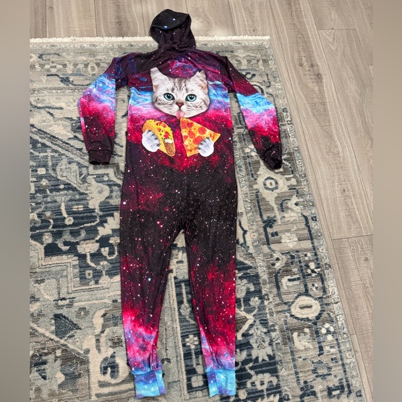 All Over Print Taco Cat Onesie - Size M - Picture 5 of 7